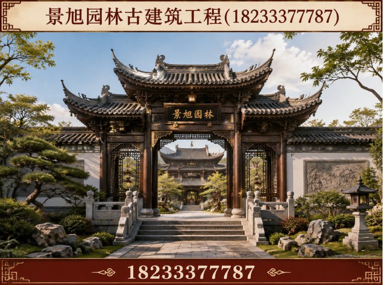 高阳县景旭园林古建筑工程展示图